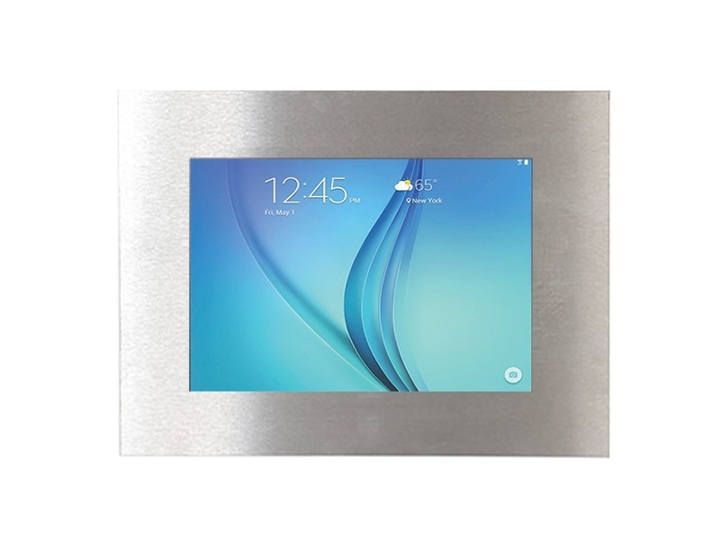 TabLines TWE011E Tablet Wandeinbau für Samsung Tab A 9.7, Edelstahl Querformat TabLines TWE011E Tablet Wandeinbau für Samsung Tab A 9.7, Edelstahl Querformat