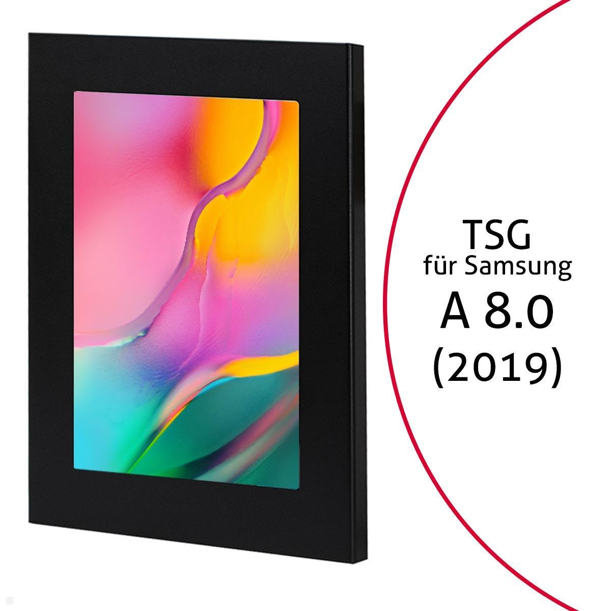 TabLines TSG072B Tablet Schutzgehäuse für Samsung Tab A 8.0 (2019), schwarz TabLines TSG072B Tablet Schutzgehäuse für Samsung Tab A 8.0 (2019), schwarz