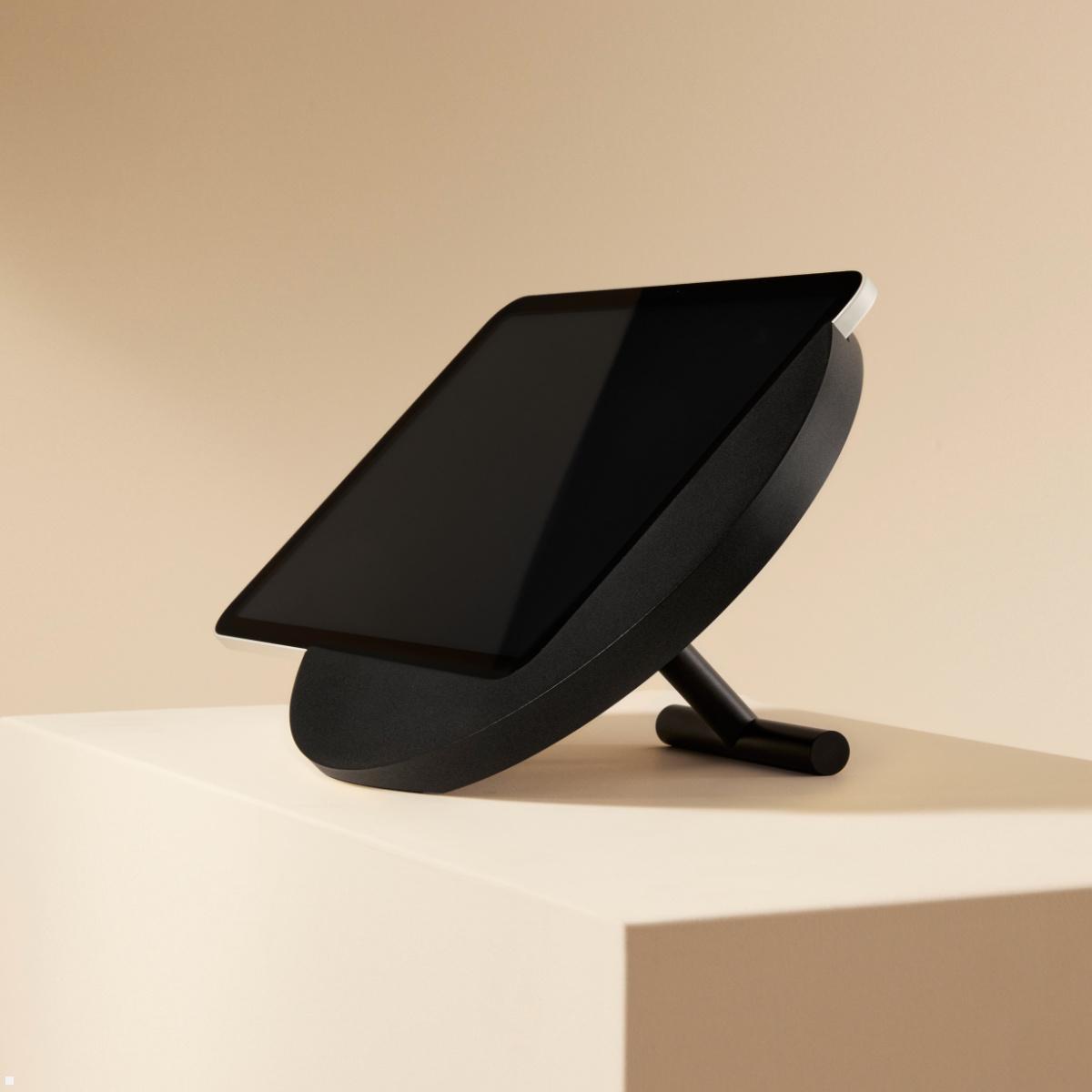Displine Sunset Stand Apple iPad 10.9 (10.Gen) Tisch-Ständer USB-C, schwarz eloxiert Ansicht seitlich Displine Sunset Stand Apple iPad 10.9 (10.Gen) Tisch-Ständer USB-C, schwarz eloxiert Ansicht seitlich