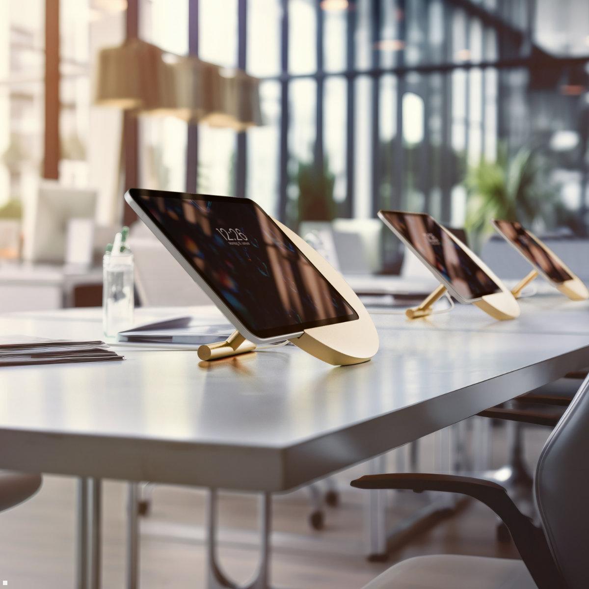 Displine Sunset Stand Apple iPad 10.9 (10.Gen) Tisch-Ständer, Anwendungsbeispiel Displine Sunset Stand Apple iPad 10.9 (10.Gen) Tisch-Ständer, Anwendungsbeispiel