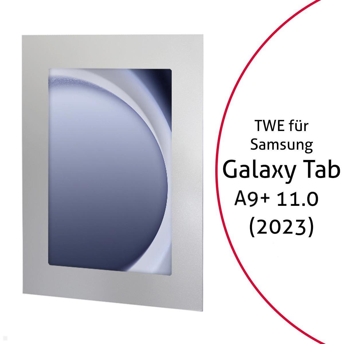 TabLines TWE114S Tablet Wandeinbau für Samsung Tab A9+ 11.0, silber