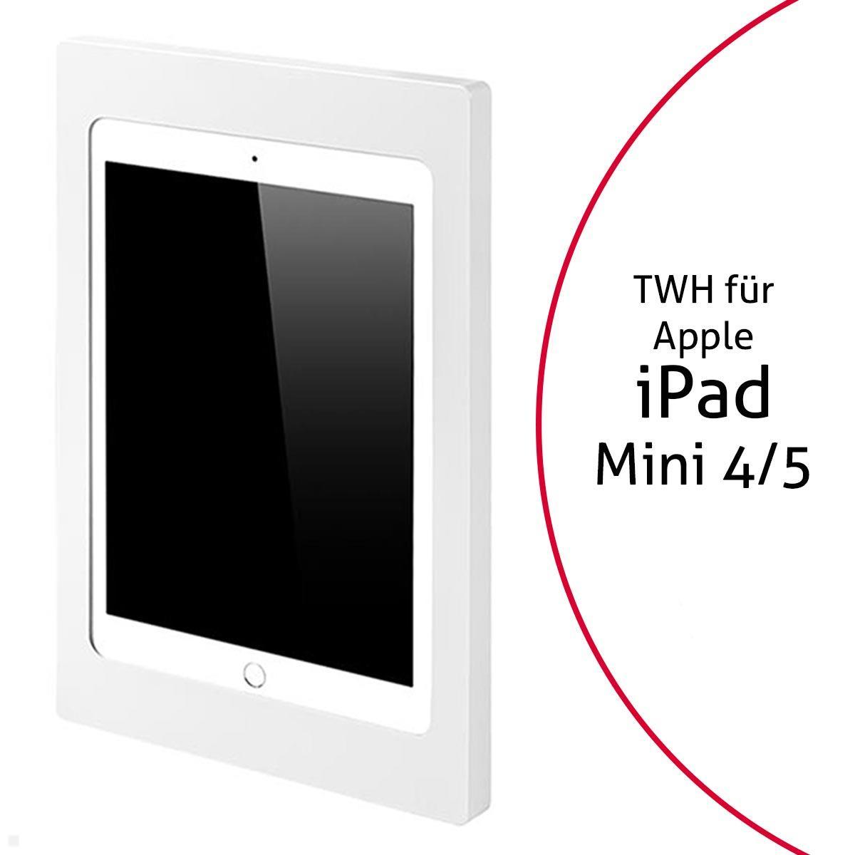 TabLines TWH046W Tablet Wandhalterung für Apple iPad Mini 4/5, weiß TabLines TWH046W Tablet Wandhalterung für Apple iPad Mini 4/5, weiß
