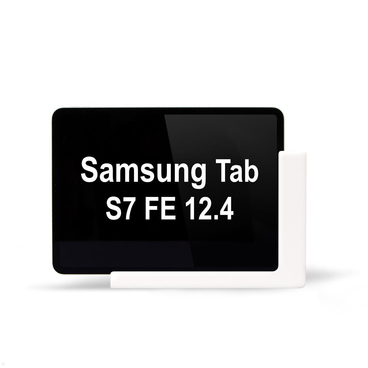 TabLines TWP013W Wandhalterung für Samsung Tab S7 FE 12.4, weiß TabLines TWP013W Wandhalterung für Samsung Tab S7 FE 12.4, weiß