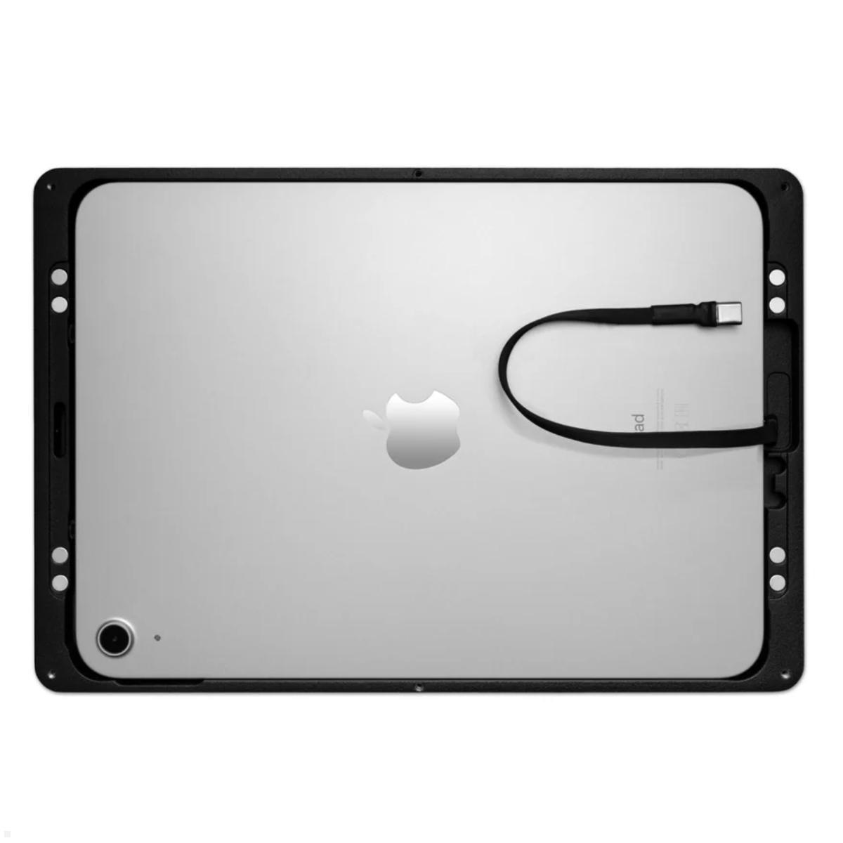 Displine Companion Wall 2.0 Wandhalter für Apple iPad 10.9 / 11, schwarz, Rückseite Displine Companion Wall 2.0 Wandhalter für Apple iPad 10.9 / 11, schwarz, Rückseite