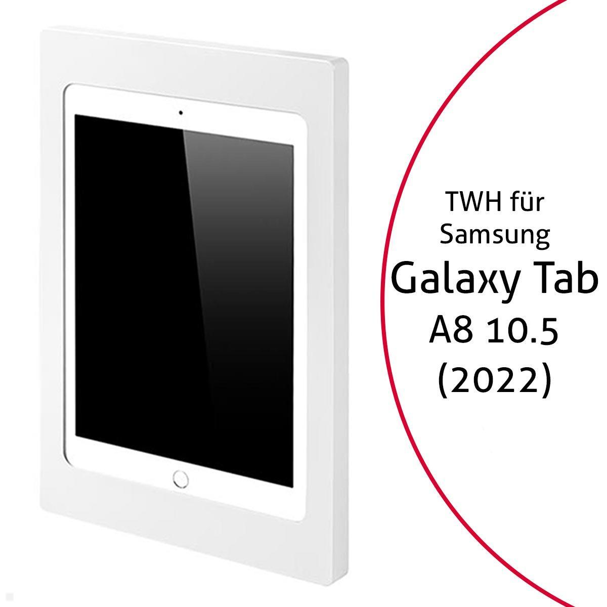 TabLines TWH036W Tablet Wandhalterung für Samsung Tab A8 10.5 (2022), weiß TabLines TWH036W Tablet Wandhalterung für Samsung Tab A8 10.5 (2022), weiß