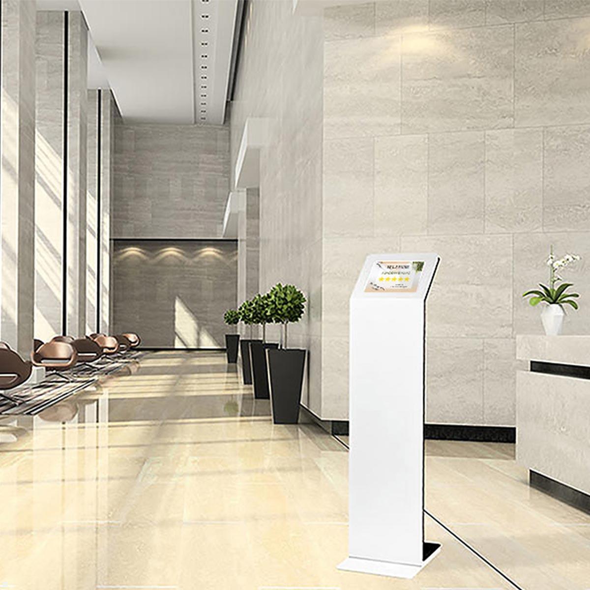 TabLines TBS109 Design Tabletständer mit Akku Apple iPad 10.9 (10. Gen.), Anwendungsbeispiel TabLines TBS109 Design Tabletständer mit Akku Apple iPad 10.9 (10. Gen.), Anwendungsbeispiel