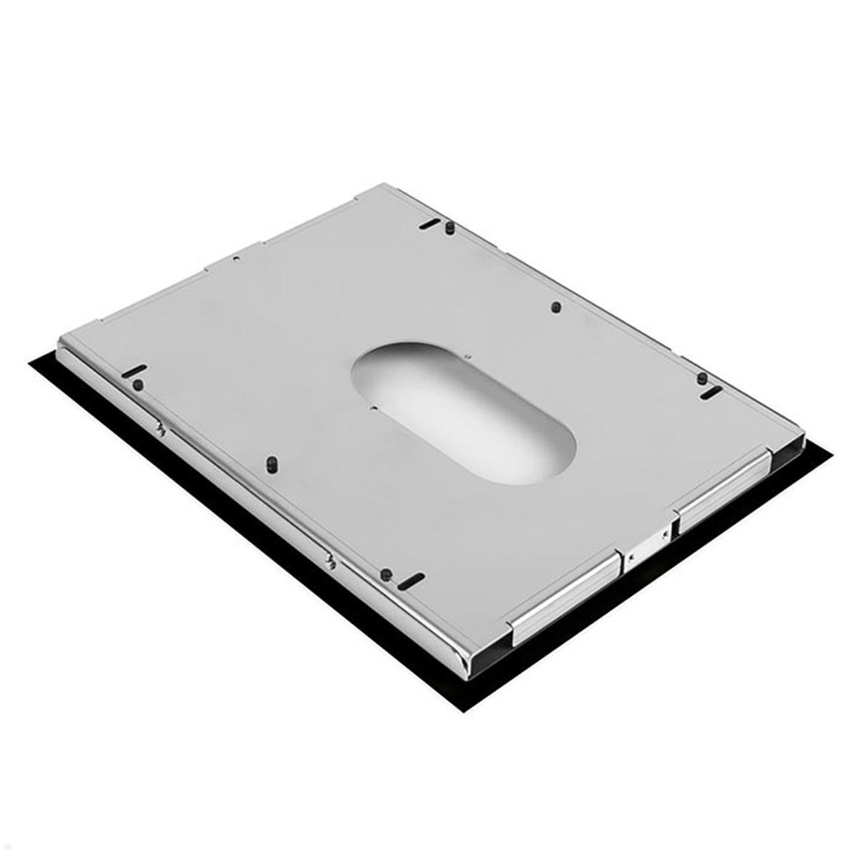 TabLines TWE110B Tablet Wandeinbau für Samsung Tab S9 11.0, schwarz, Rückseite TabLines TWE110B Tablet Wandeinbau für Samsung Tab S9 11.0, schwarz, Rückseite