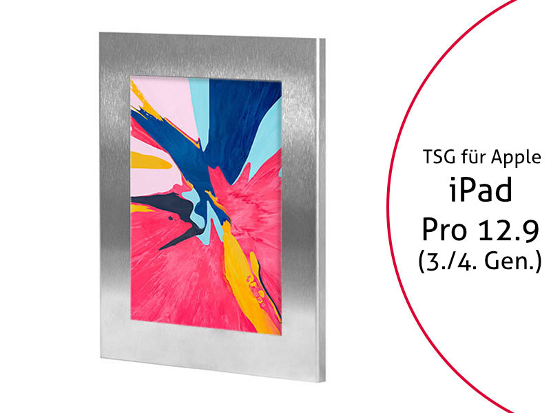 TabLines TSG059E Tablet Schutzgehäuse für Apple iPad Pro 12.9 (3./4. Gen.), Edelstahl TabLines TSG059E Tablet Schutzgehäuse für Apple iPad Pro 12.9 (3./4. Gen.), Edelstahl