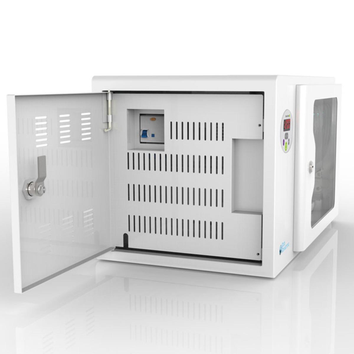 Good Connections ANTARES T10 Tablet Ladeschrank 10 Geräte, grau (PCT01-A10G), Seitentür Good Connections ANTARES T10 Tablet Ladeschrank 10 Geräte, grau (PCT01-A10G), Seitentür