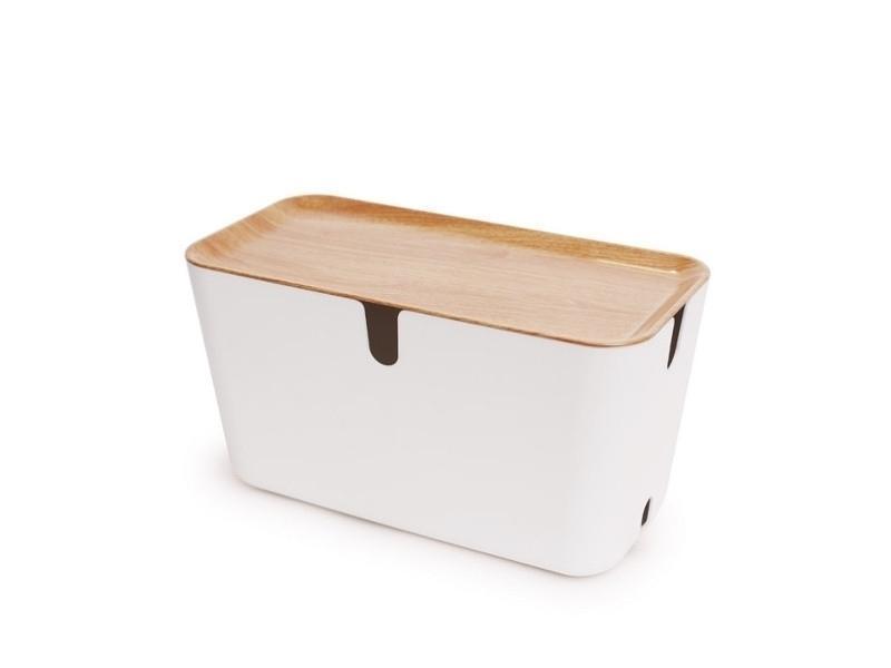 Bosign Kabelbox XXL Organiser Hideaway, Holzoptik Bosign Kabelbox XXL Organiser Hideaway, Holzoptik