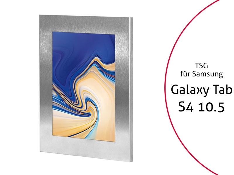 TabLines TSG056E Tablet Schutzgehäuse für Samsung Tab S4 10.5, Edelstahl TabLines TSG056E Tablet Schutzgehäuse für Samsung Tab S4 10.5, Edelstahl