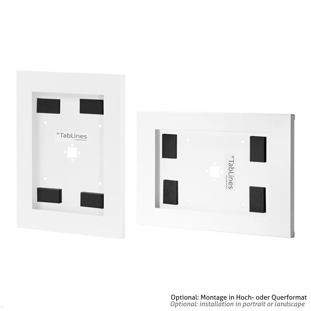 TabLines TSG124 Schutzgehäuse für Apple iPad Air 11.0 (M4), Hoch- und Querformat möglich