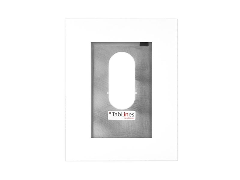 TabLines TWE079W Tablet Wandeinbau für Samsung Galaxy Tab A 10.1 (2019), weiß Wandhalterung TabLines TWE079W Tablet Wandeinbau für Samsung Galaxy Tab A 10.1 (2019), weiß Wandhalterung