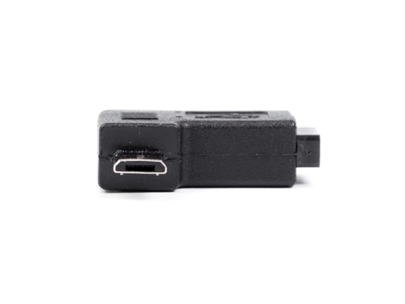 TabLines Winkeladapter micro-USB Stecker links TabLines Winkeladapter micro-USB Stecker links