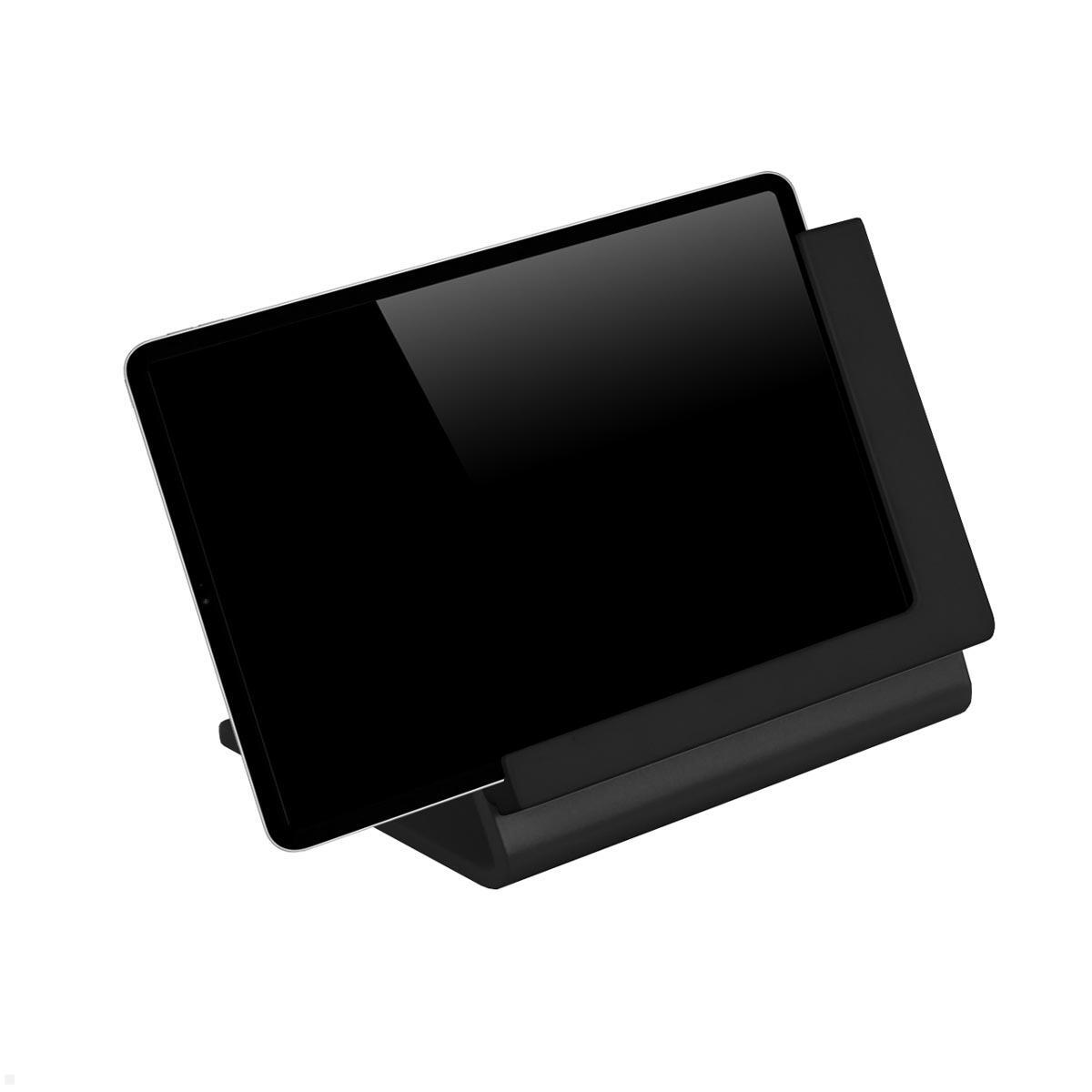 TabLines TTP011B Tabletständer Tisch Plug für iPad Air 13 (M2), schwarz Querformat TabLines TTP011B Tabletständer Tisch Plug für iPad Air 13 (M2), schwarz Querformat