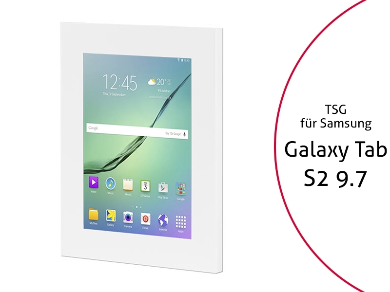 TabLines TSG024W Tablet Schutzgehäuse für Samsung Tab S2 9.7, weiß TabLines TSG024W Tablet Schutzgehäuse für Samsung Tab S2 9.7, weiß