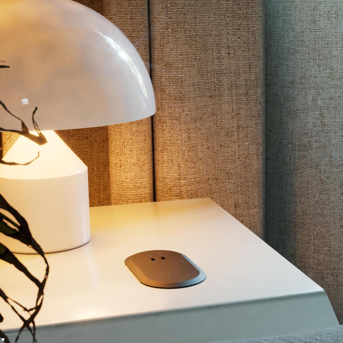 Zens PuK Combi ZEPC04BPD mit Qi-Ladefunktion und 2 x USB-C, schwarz Anwendung ARThotel
