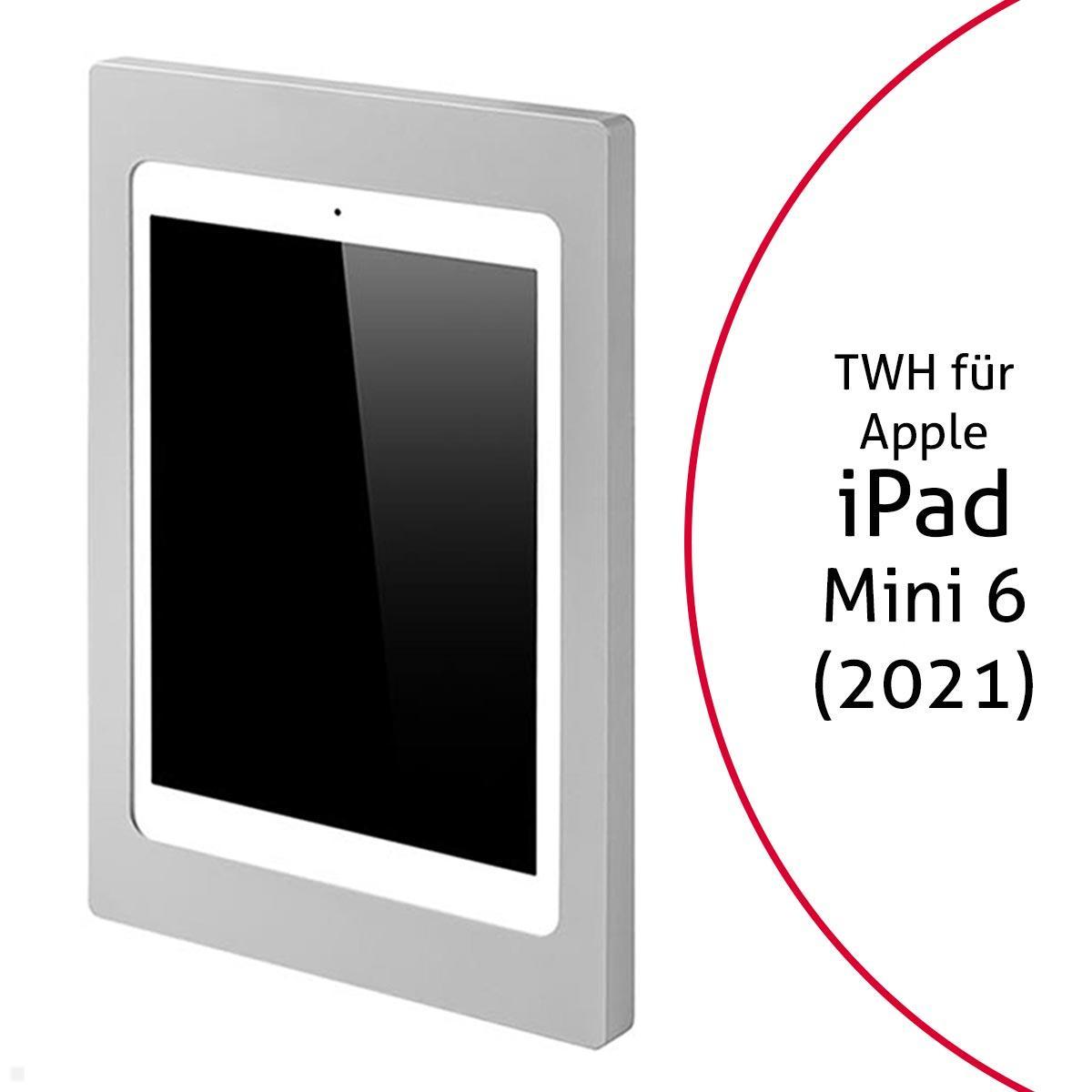 TabLines TWH045S Tablet Wandhalterung für Apple iPad Mini 6 (2021), silber TabLines TWH045S Tablet Wandhalterung für Apple iPad Mini 6 (2021), silber