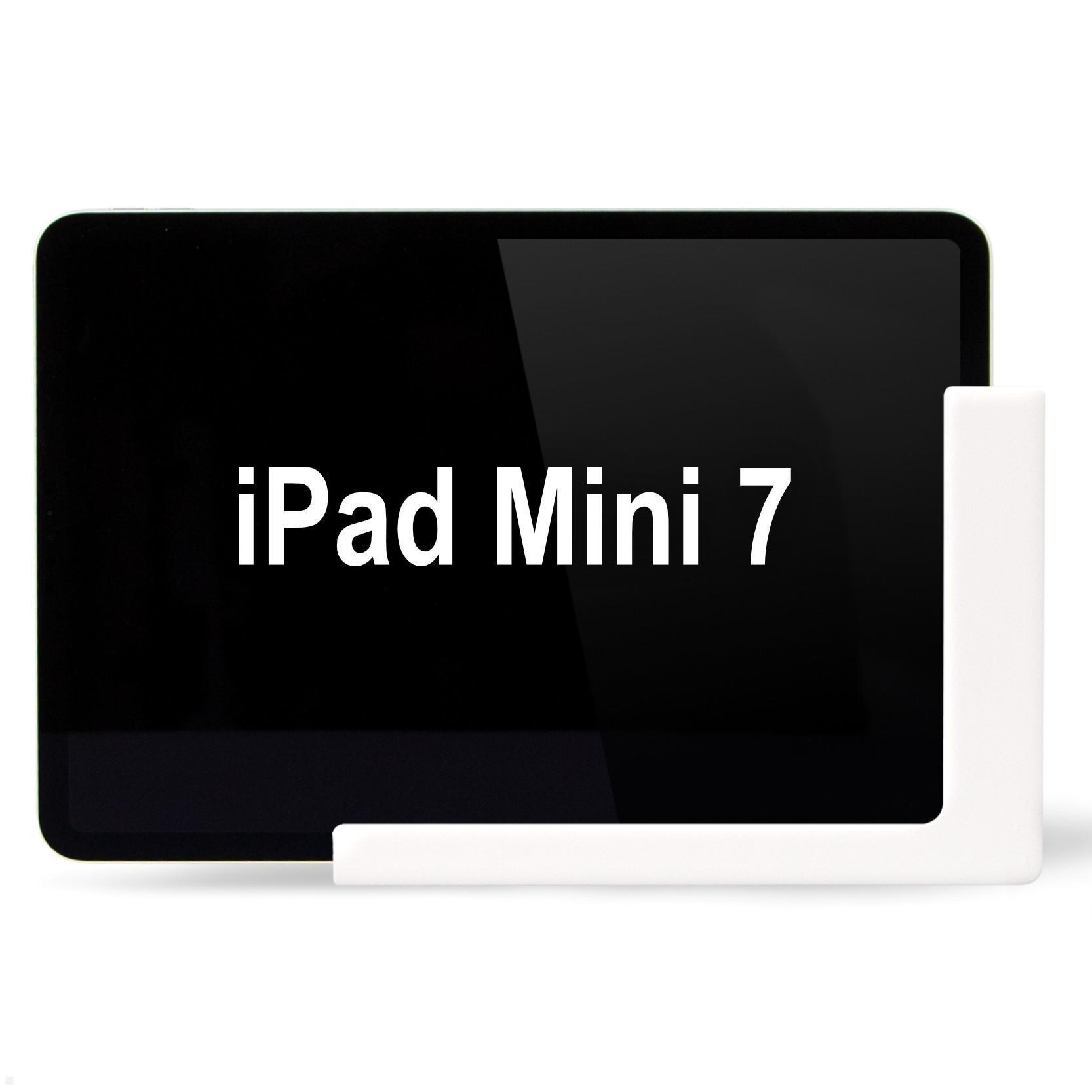 TabLines TWP043W iPad Wandhalterung mit Ladefunktion für Apple iPad Mini-7 (A17 Pro), weiß TabLines TWP043W iPad Wandhalterung mit Ladefunktion für Apple iPad Mini-7 (A17 Pro), weiß