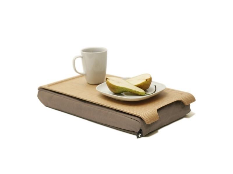 Bosign  Laptop Knietablett, braun Anwendungsbeispiel