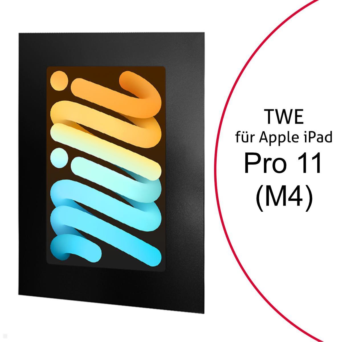 TabLines TWE116B Tablet Wandeinbau für Apple iPad Pro 11.0 (M4), schwarz TabLines TWE116B Tablet Wandeinbau für Apple iPad Pro 11.0 (M4), schwarz