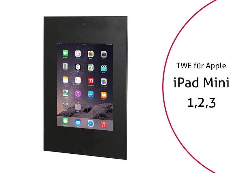 TabLines TWE042B Tablet Wandeinbau für Apple iPad Mini 1/2/3 DS TabLines TWE042B Tablet Wandeinbau für Apple iPad Mini 1/2/3 DS