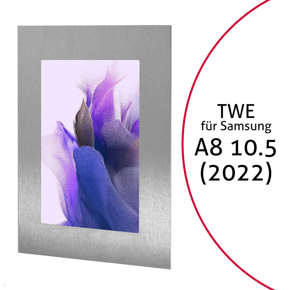 TabLines TWE103E Tablet Wandeinbau für Samsung Tab A8 10.5, Edelstahl TabLines TWE103E Tablet Wandeinbau für Samsung Tab A8 10.5, Edelstahl