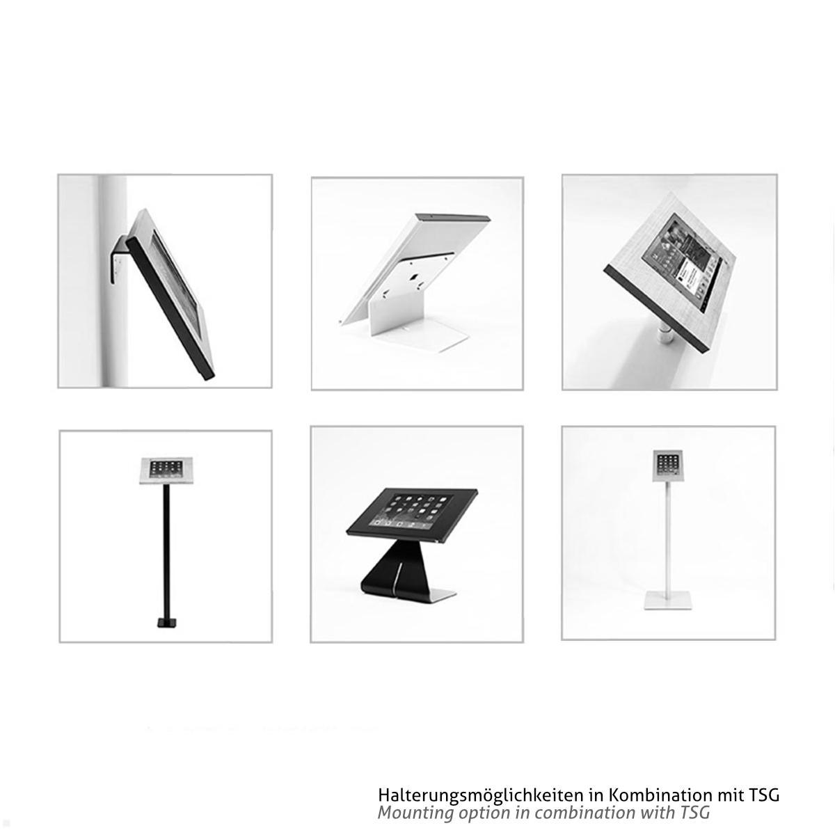 TabLines TSG128 Tablet Schutzgehäuse für Samsung Tab S12+ 12.6, VESA Kombinationsmöglichkeiten
