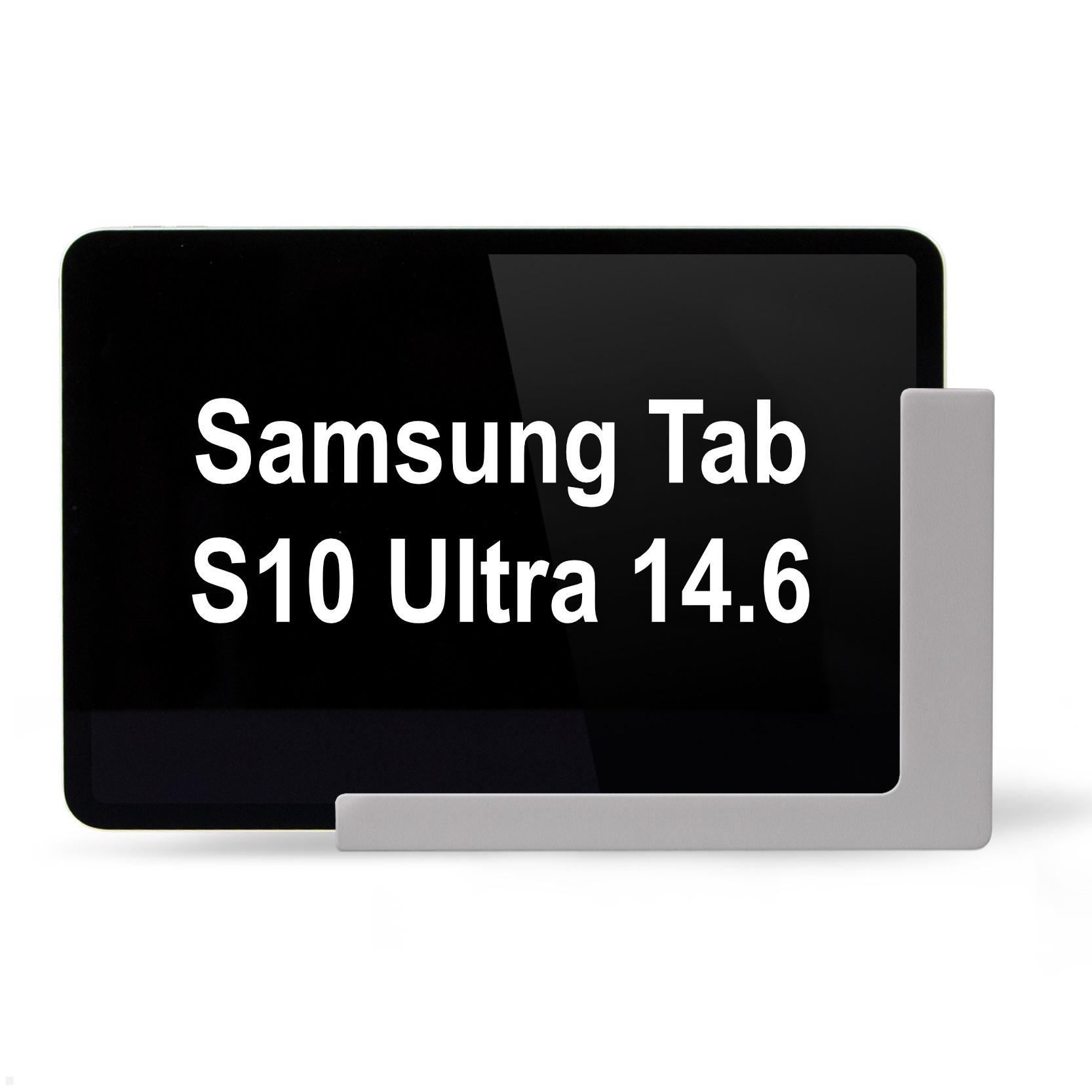 TabLines TWP041S Wandhalterung für Samsung Tab S10 Ultra 14.6, silber TabLines TWP041S Wandhalterung für Samsung Tab S10 Ultra 14.6, silber