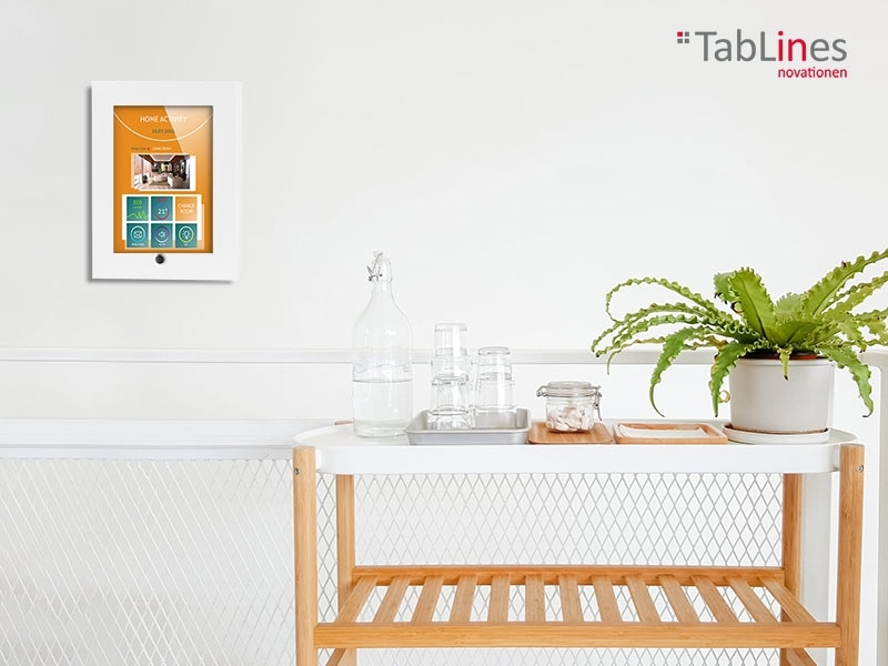 TabLines TSG030W Tablet Schutzgehäuse für Apple iPad Pro 12.9 - HB, weiß Smart Home