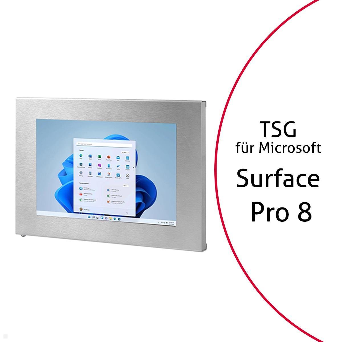 TabLines TSG083E Tablet Schutzgehäuse für Microsoft Surface Pro 8, Edelstahl TabLines TSG083E Tablet Schutzgehäuse für Microsoft Surface Pro 8, Edelstahl