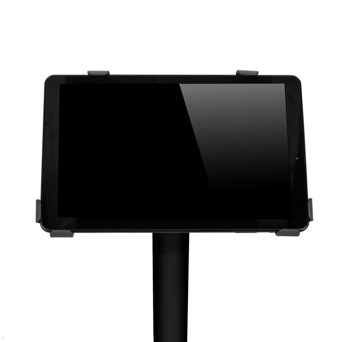 TabLines TBSfix002B Bodenständer mit Universal Tablethalter bis 12.9 Zoll, Tablet nicht enthalten TabLines TBSfix002B Bodenständer mit Universal Tablethalter bis 12.9 Zoll, Tablet nicht enthalten