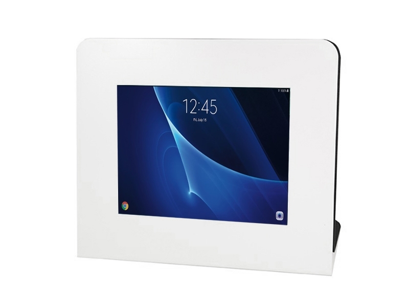TabLines TTS026 Design Tablet Tischständer Samsung Tab A 10.1 anschraubbar Frontansicht TabLines TTS026 Design Tablet Tischständer Samsung Tab A 10.1 anschraubbar Frontansicht