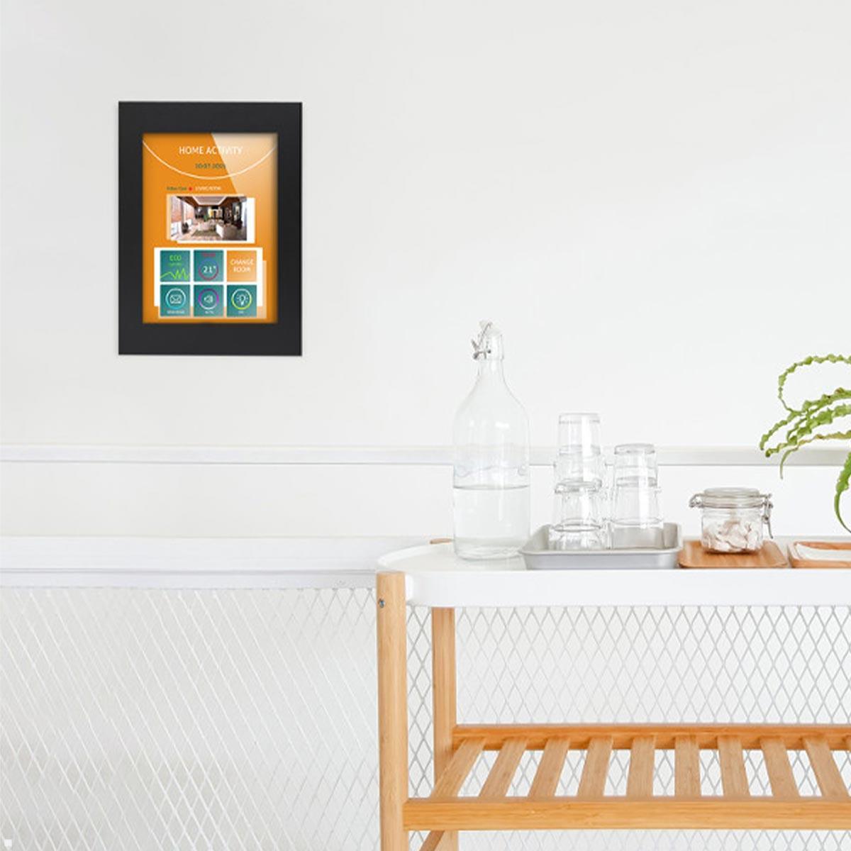 TabLines TWE110W Tablet Wandeinbau für Samsung Tab S9 11.0, weiß, Anwendung Smart Home, Abb. ähnlich TabLines TWE110W Tablet Wandeinbau für Samsung Tab S9 11.0, weiß, Anwendung Smart Home, Abb. ähnlich