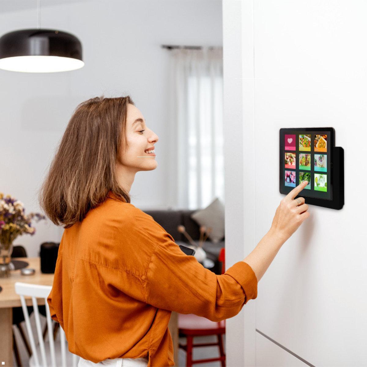 TabLines TWP011B Wandhalterung für iPad Pro 12.9 (5.Gen.) 2021, schwarz, Anwendung Smart Home TabLines TWP011B Wandhalterung für iPad Pro 12.9 (5.Gen.) 2021, schwarz, Anwendung Smart Home