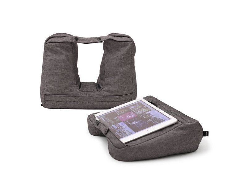 Bosign 2-in-1 Reise Tablet Kissen, grau Bosign 2-in-1 Reise Tablet Kissen, grau