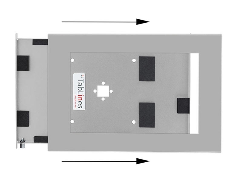 TabLines TSG014S Tablet Schutzgehäuse für Samsung Tab 3 10.1, HB, silber ohne Tablet TabLines TSG014S Tablet Schutzgehäuse für Samsung Tab 3 10.1, HB, silber ohne Tablet