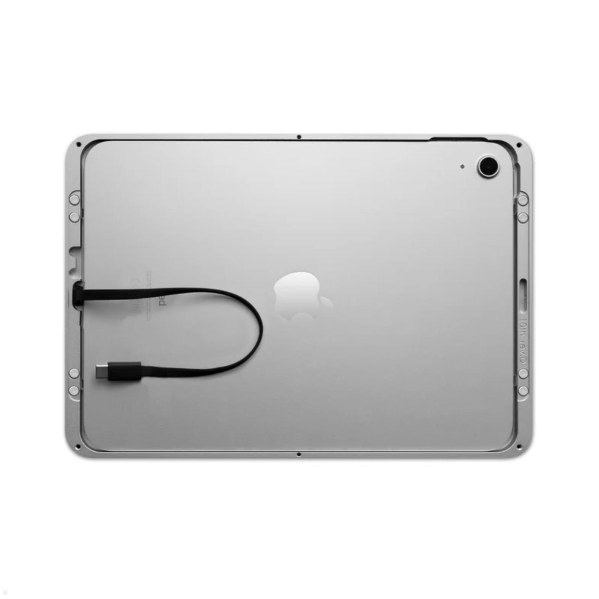 Displine Dame Wall 2.0 Wandhalter Apple iPad Air 4/5 (10.9) und Pro 11, silber eloxiert Kabelführung Displine Dame Wall 2.0 Wandhalter Apple iPad Air 4/5 (10.9) und Pro 11, silber eloxiert Kabelführung