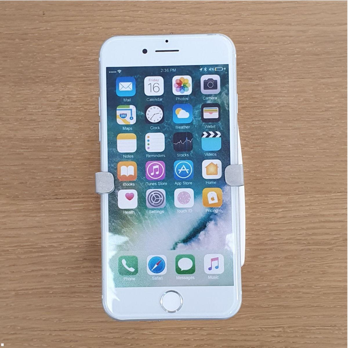 Gripzo V3 Slim Smartphone Tischhalterung 3,5  bis 6,7 Zoll, Diebstahlschutz, Draufsicht Gripzo V3 Slim Smartphone Tischhalterung 3,5  bis 6,7 Zoll, Diebstahlschutz, Draufsicht