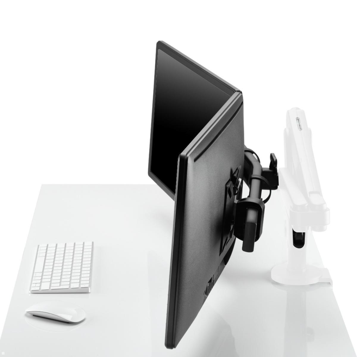 Monitorhalterung für 2 Monitore CBS Ollin in Weiß Monitorhalterung für 2 Monitore CBS Ollin in Weiß