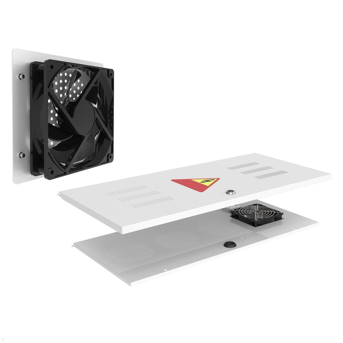 Good Connections ANTARES T10 Tablet Ladeschrank 10 Geräte, grau (PCT01-A10G), Lüfter Good Connections ANTARES T10 Tablet Ladeschrank 10 Geräte, grau (PCT01-A10G), Lüfter