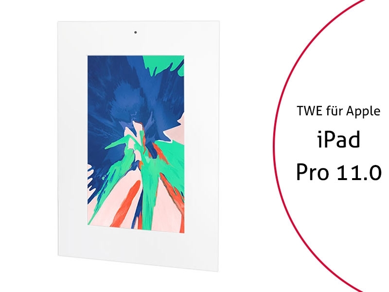 TabLines TWE070W Tablet Wandeinbau für Apple iPad Pro 11.0, DS, weiß TabLines TWE070W Tablet Wandeinbau für Apple iPad Pro 11.0, DS, weiß