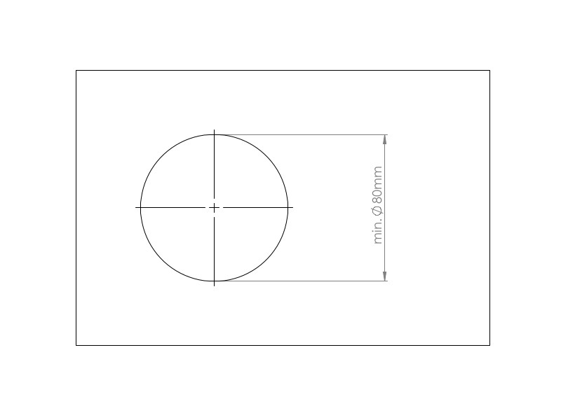 EVOline Square80 Schuko Zeichnung EVOline Square80 Schuko Zeichnung