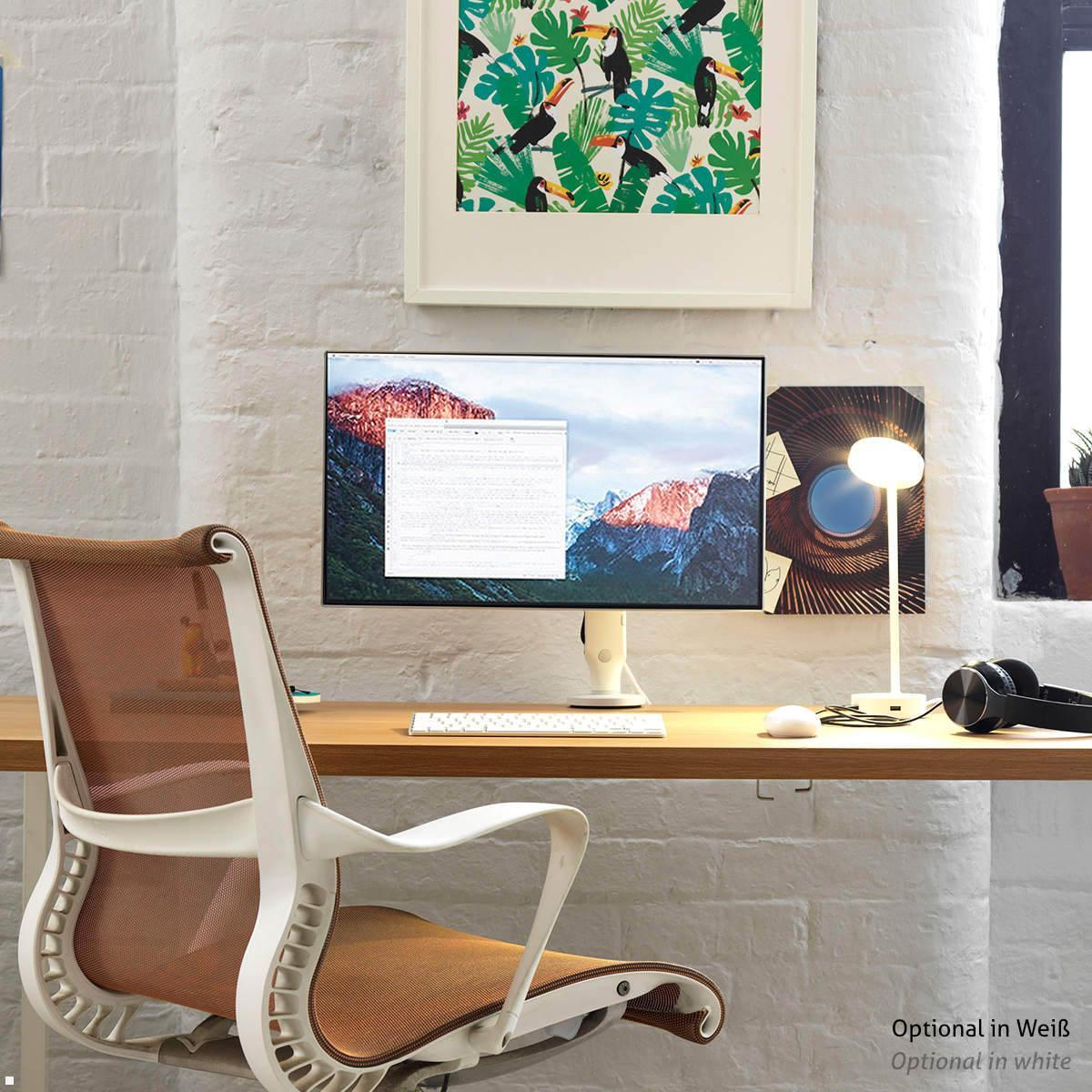 Monitor Tischhalterung mit Tischklemme CBS Ollin in Schwarz, Schreibtisch Monitor Tischhalterung mit Tischklemme CBS Ollin in Schwarz, Schreibtisch