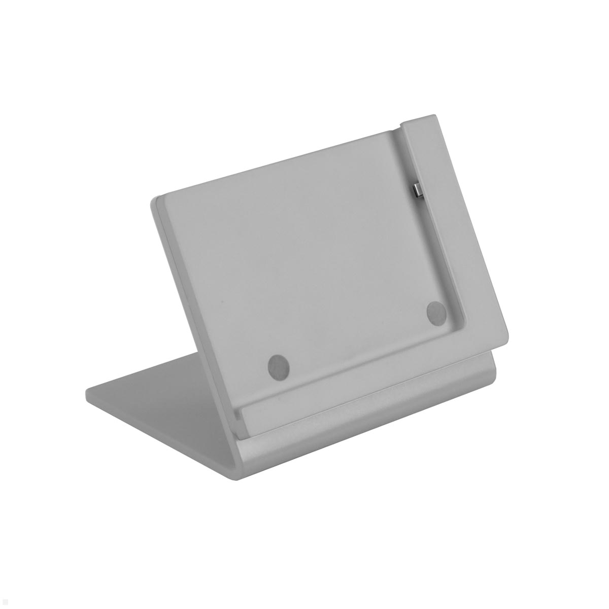 TabLines TTP016 Tabletständer Tisch Plug für Samsung Galaxy Tab S11 Ultra 14.6, silber