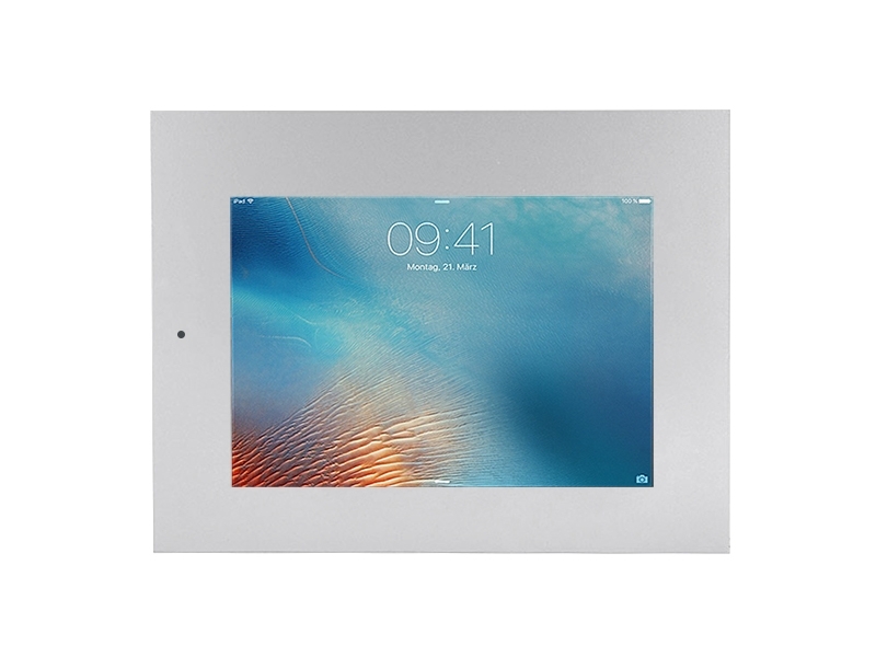 TabLines TWE046S Tablet Wandeinbau für Apple iPad Pro 9.7 - DS, silber quer TabLines TWE046S Tablet Wandeinbau für Apple iPad Pro 9.7 - DS, silber quer