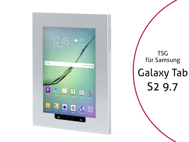 TabLines TSG025S Tablet Schutzgehäuse für Samsung Tab S2 9.7, HB, silber TabLines TSG025S Tablet Schutzgehäuse für Samsung Tab S2 9.7, HB, silber