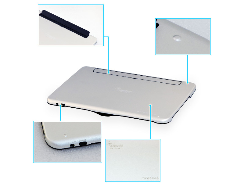 LEICKE Sharon Galaxy Tab 3 10.1 UltraSlim Schutzhülle mit Tastatur