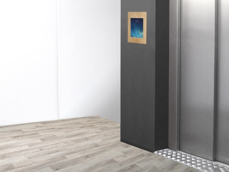 TabLines TWE055O Tablet Wandeinbau für Apple iPad Air 2 DS, Eiche Anwendung TabLines TWE055O Tablet Wandeinbau für Apple iPad Air 2 DS, Eiche Anwendung