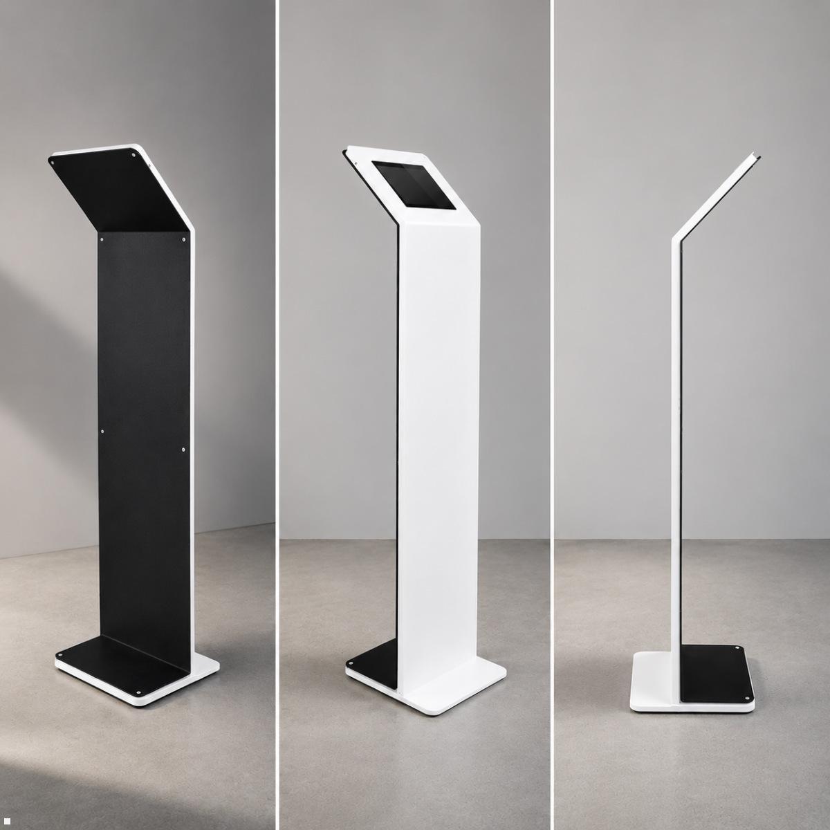 TabLines TBS169 Design Tabletständer quer mit Akku Samsung Tab S12 Ultra 14.6, Rückseite Feinstruktur